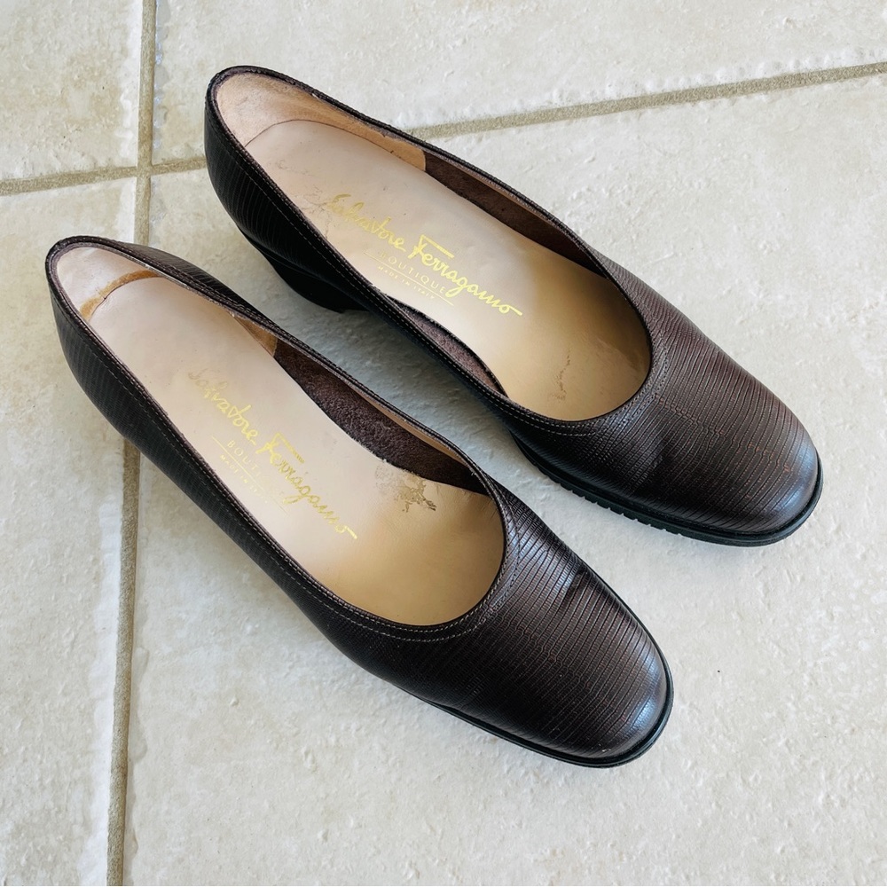 Salvatore Ferragamo Genuine Leather Shoes